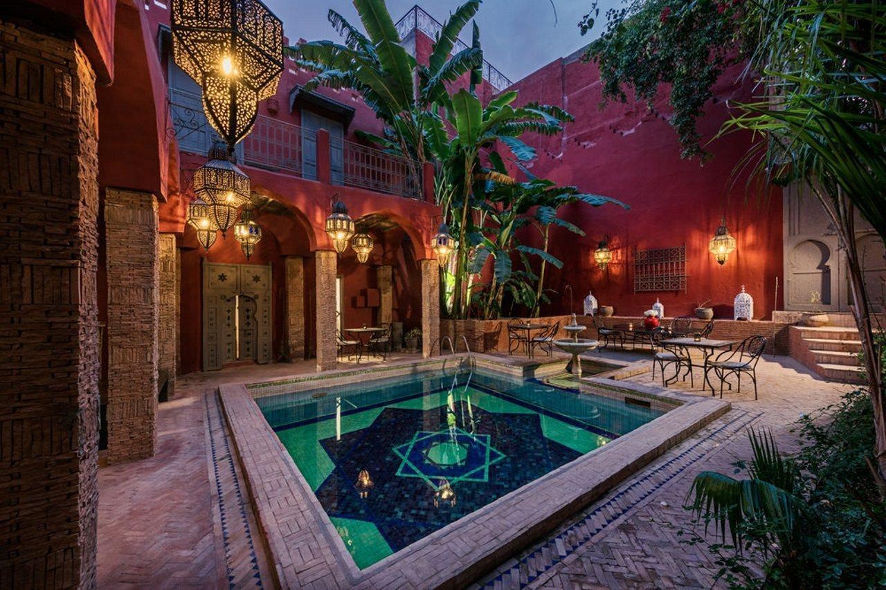 Les Jardins D Henia Riad And Hammam Μαρακές Εξωτερικό φωτογραφία